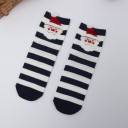 Cheerful Christmas socks made of cotton with a colourful winter design Comfortable socks for festive days Universal size Pack contains one pair 10