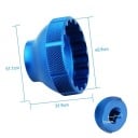 Cheie cu 16 striații pentru butucul central BBT-69.2 compatibilă cu Shimano SRAM Chris King instrument pentru demontare și întreținere biciclete 2