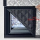 Χειμερινή αδιάβροχη μόνωση παραθύρου 150x170 cm προστασία από ρεύματα περιορισμός θερμικών απωλειών για άνετο εσωτερικό περιβάλλον 3