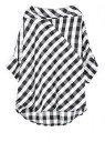 Chemise à carreaux noir et blanc 4