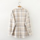 Chemise à carreaux pour femmes P2070 2