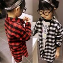Chemise à carreaux pour filles J1263 1