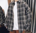 Chemise à carreaux pour homme F413 3