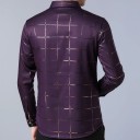 Chemise à carreaux pour homme F423 2
