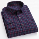 Chemise à carreaux pour homme F615 6