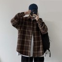 Chemise à carreaux pour homme F692 2