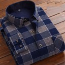 Chemise à carreaux pour homme F762 12