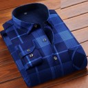 Chemise à carreaux pour homme F762 9