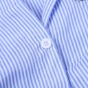 Chemise à rayures pour femmes avec lien 3