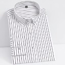 Chemise à rayures pour homme F484 5