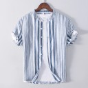 Chemise à rayures pour homme F620 2