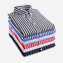 Chemise à rayures pour homme F667 1
