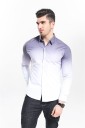 Chemise bicolore pour homme J2050 6
