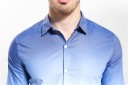 Chemise bicolore pour homme J2050 9