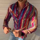 Chemise colorée pour homme F546 2