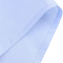 Chemise élégante pour femmes à manches courtes Blouse unie avec col et fermeture à boutons Haut léger et ample en polyester pour le travail et les loisirs 8