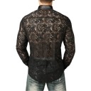 Chemise en dentelle pour homme 2