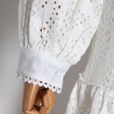 Chemise et jupe en dentelle pour femmes 5