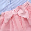 Chemise et jupe pour fille 6