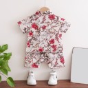 Chemise et shorts pour garçon L1619 8