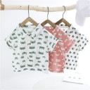 Chemise et shorts pour garçon L1727 2