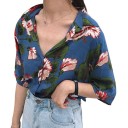 Chemise femme à imprimé floral 7