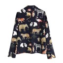 Chemise femme avec des animaux 1