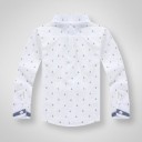 Chemise garçon avec des ancres L1819 1