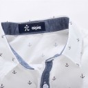 Chemise garçon avec des ancres L1819 2