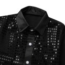 Chemise garçon avec paillettes L1817 4