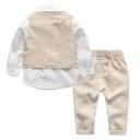 Chemise, gilet et pantalon pour garçon L1571 1