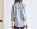 Chemise grise pour femme 2