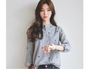 Chemise grise pour femme 4
