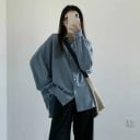 Chemise oversize pour femme à manches longues 3