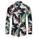 Chemise pour homme à fleurs 3
