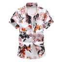 Chemise pour homme à fleurs F602 3