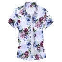 Chemise pour homme à fleurs F688 10