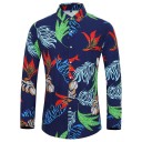 Chemise pour homme à fleurs 4