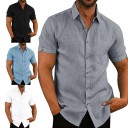 Chemise pour homme à manches courtes F421 1