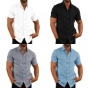 Chemise pour homme à manches courtes F421 4