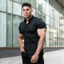 Chemise pour homme à manches courtes F440 2