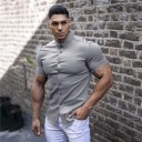 Chemise pour homme à manches courtes F440 4