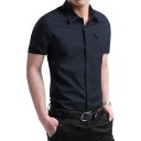 Chemise pour homme à manches courtes F451 2