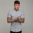 Chemise pour homme à manches courtes F467 2