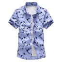 Chemise pour homme à manches courtes F549 2