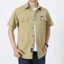 Chemise pour homme à manches courtes F555 3