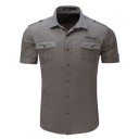 Chemise pour homme à manches courtes F678 5