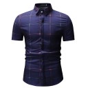 Chemise pour homme à manches courtes F697 14
