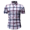 Chemise pour homme à manches courtes F697 17