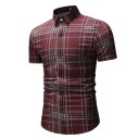 Chemise pour homme à manches courtes F697 4